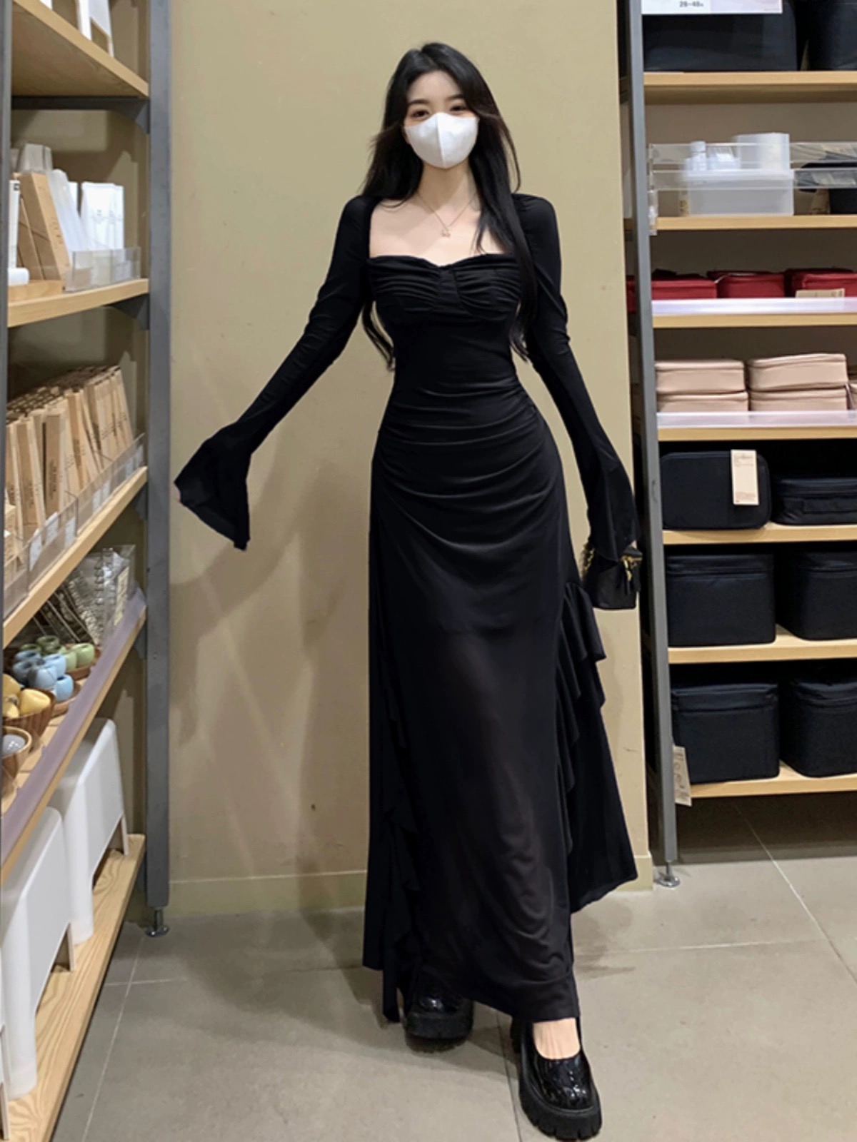 Lasting love ruffle dress CD902 images